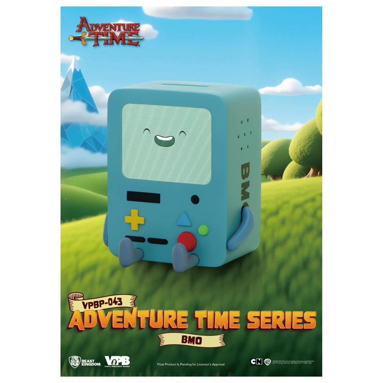 Adventure Time BMO Vinyl persely figura 9.6cm termékfotó
