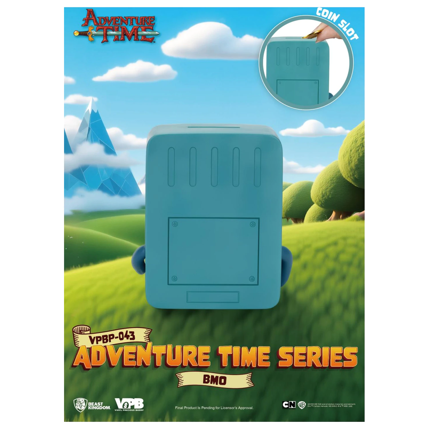 Adventure Time BMO Vinyl persely figura 9.6cm termékfotó