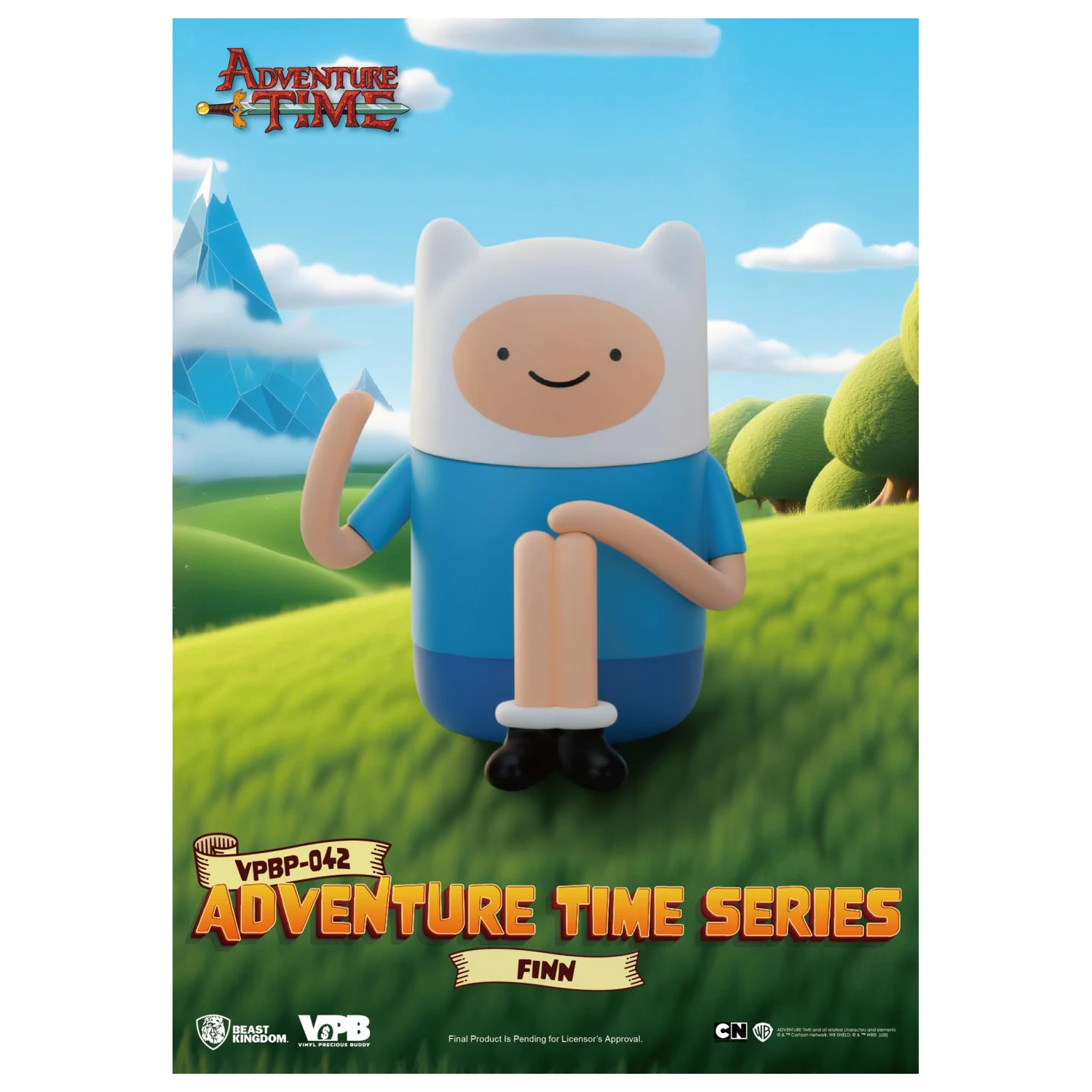 Adventure Time Finn Vinyl persely figura 11.6cm termékfotó