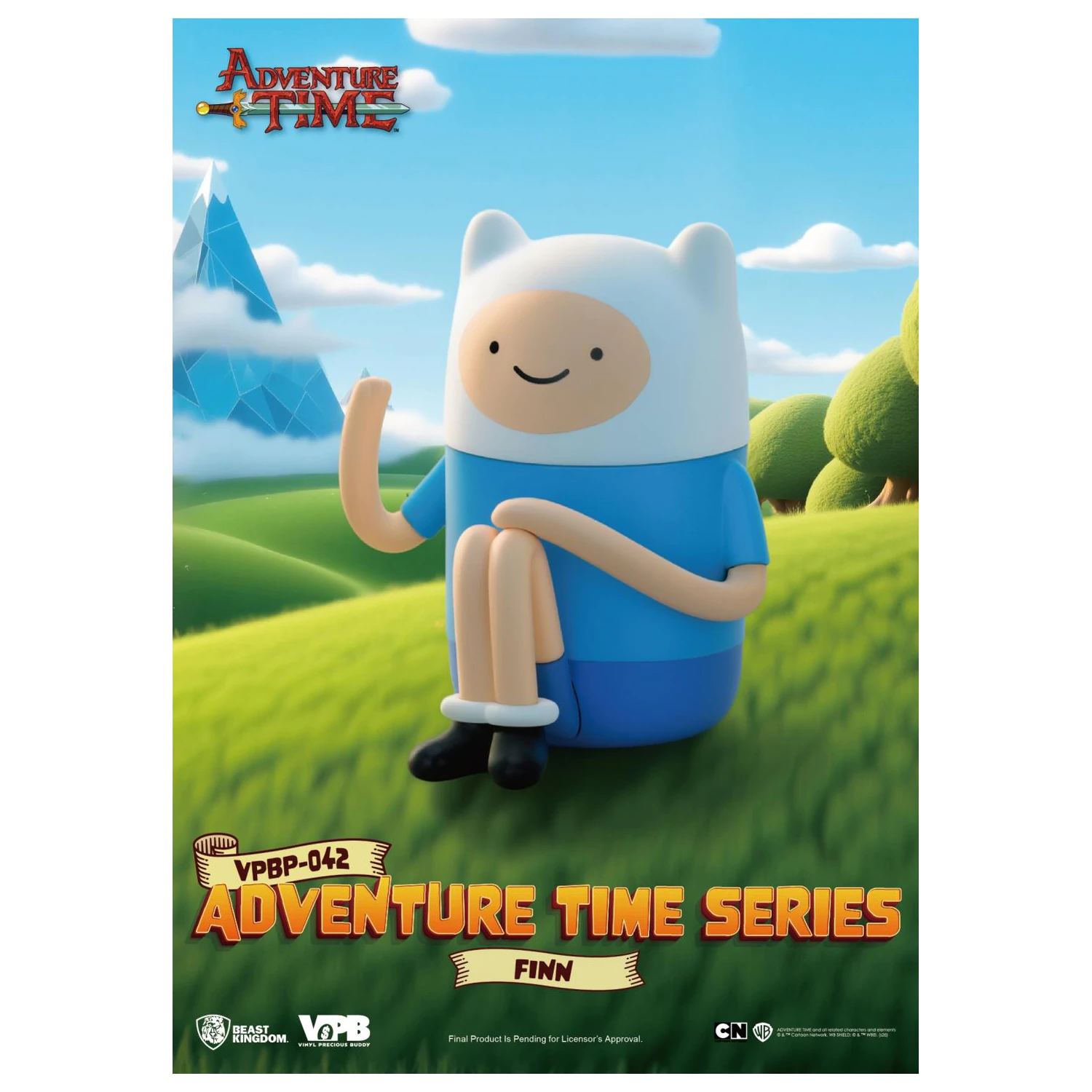 Adventure Time Finn Vinyl persely figura 11.6cm termékfotó