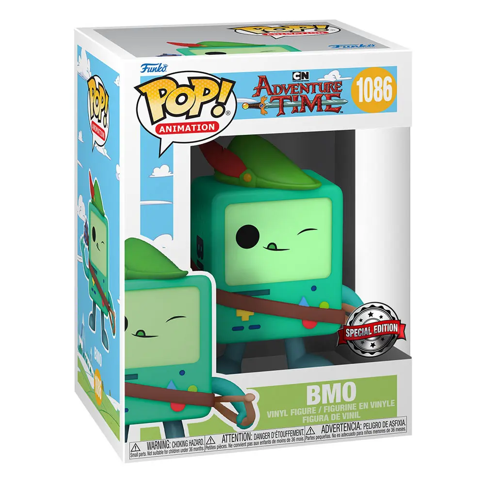 Adventure Time Funko POP! Vinyl figura BMO w/Bow 9 cm termékfotó