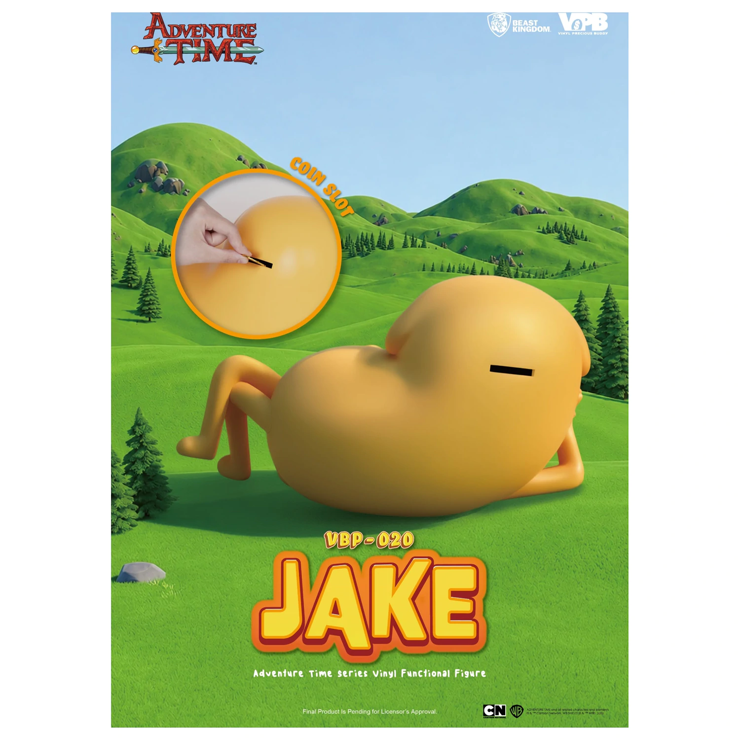 Adventure Time Jake persely 21cm termékfotó