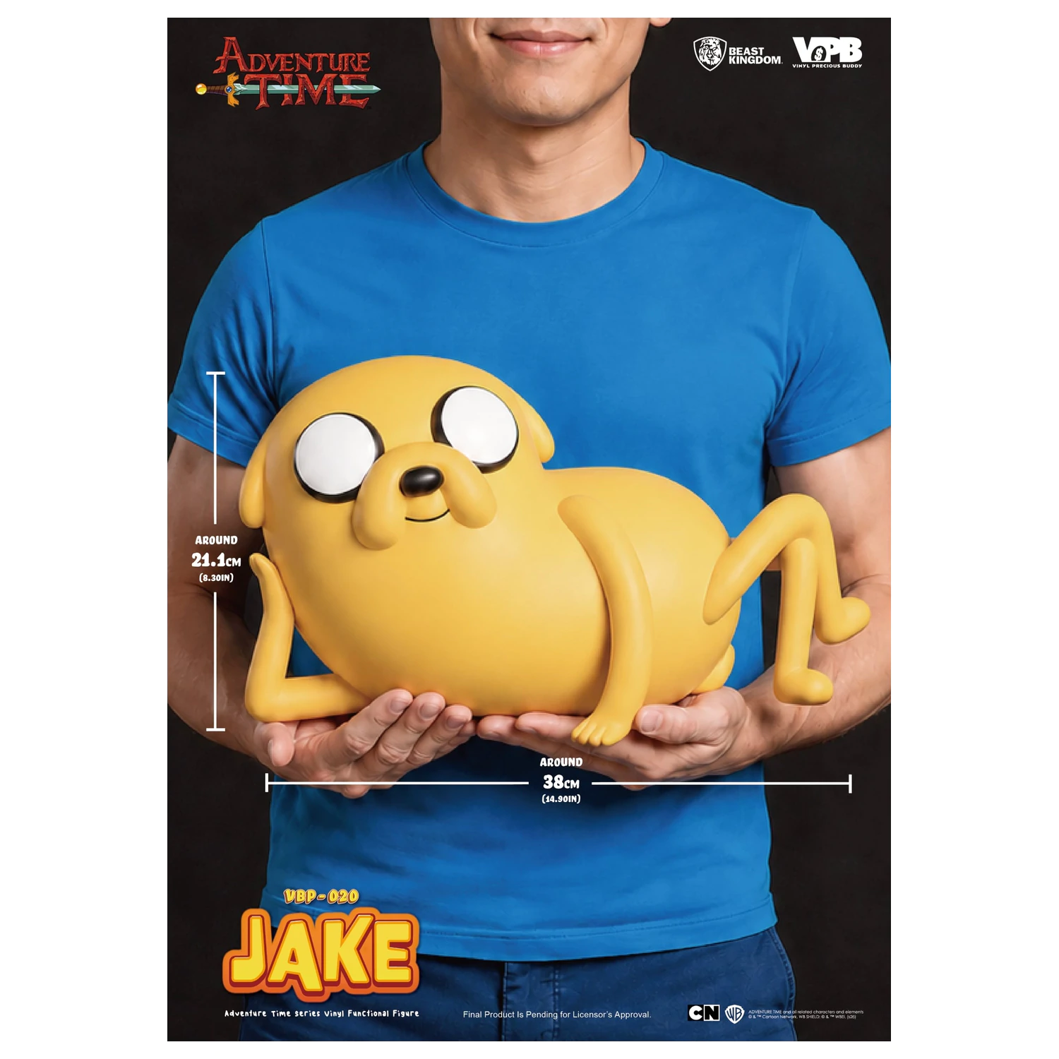 Adventure Time Jake persely 21cm termékfotó