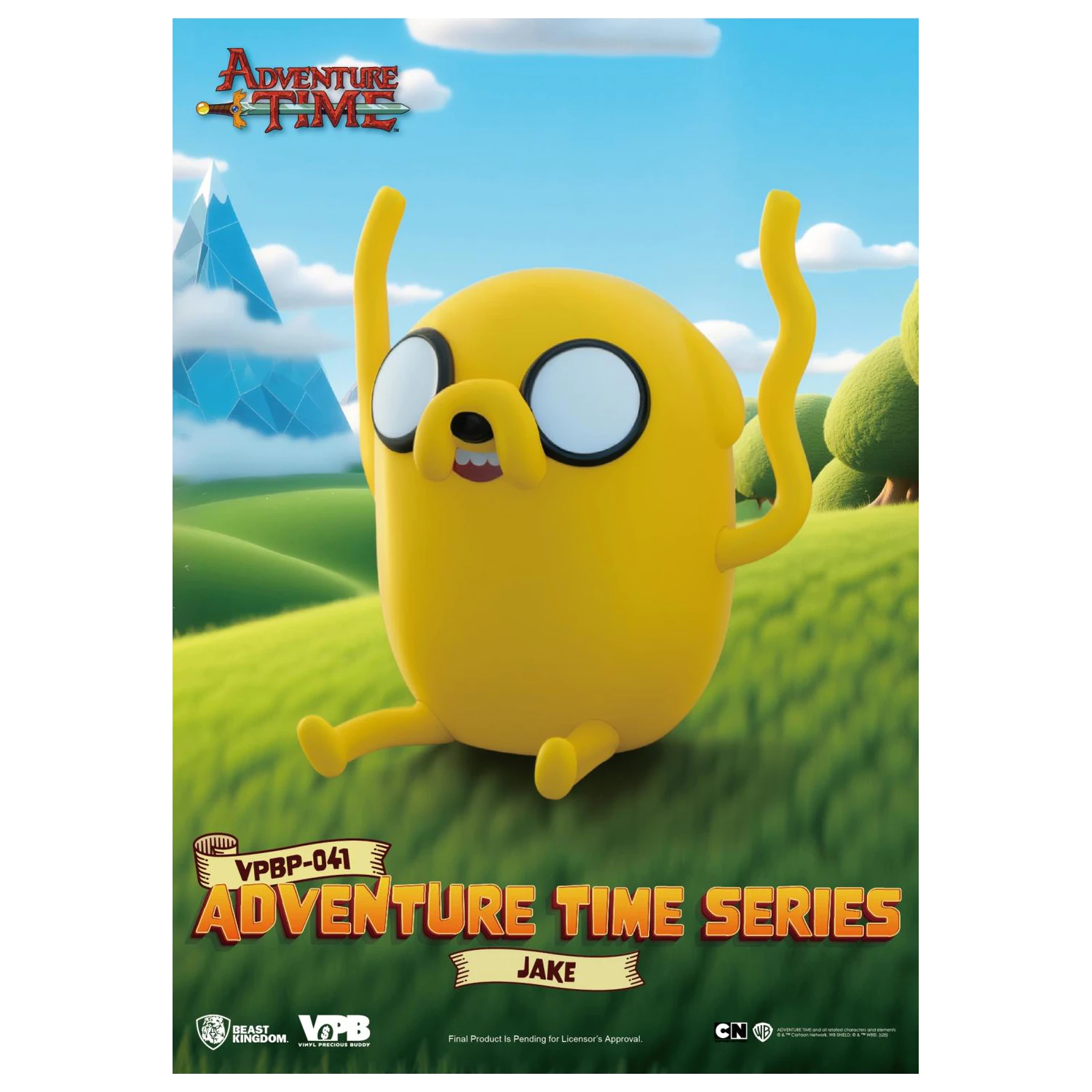 Adventure Time Jake Vinyl persely figura 12.2cm termékfotó