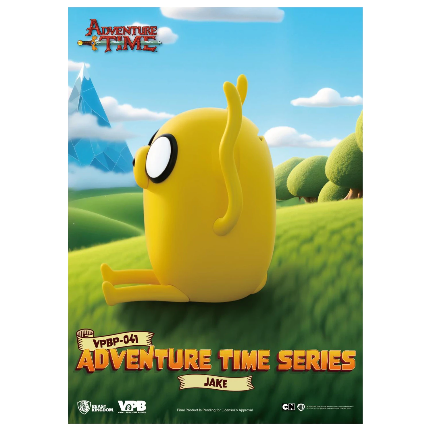 Adventure Time Jake Vinyl persely figura 12.2cm termékfotó