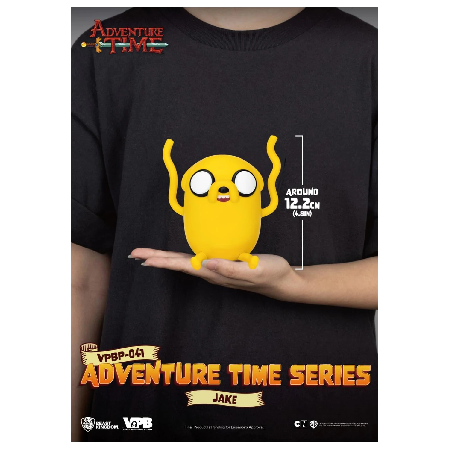 Adventure Time Jake Vinyl persely figura 12.2cm termékfotó