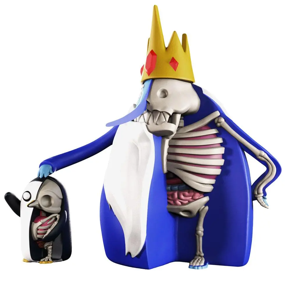 Adventure Time XXRAY PLUS Ice King &amp; Gunter 2 db-os figura csomag 11-21 cm termékfotó
