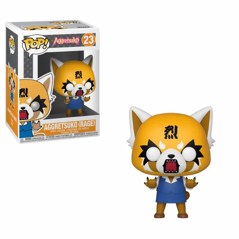 Aggretsuko POP! Sanrio Vinyl figura Rage Retsuko 9 cm termékfotó