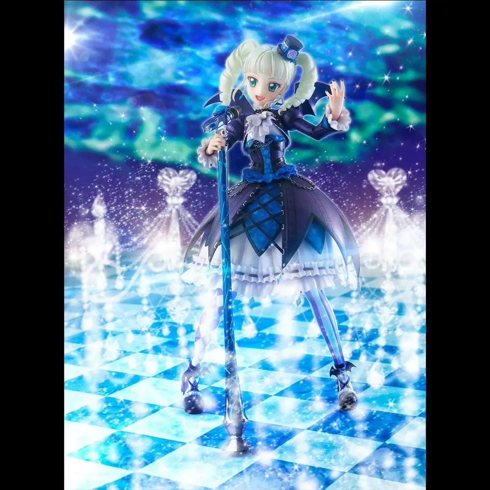 Aikatsu! Lucrea Toudou Yurika Goth Magic Ver. PVC szobor figura 23 cm termékfotó