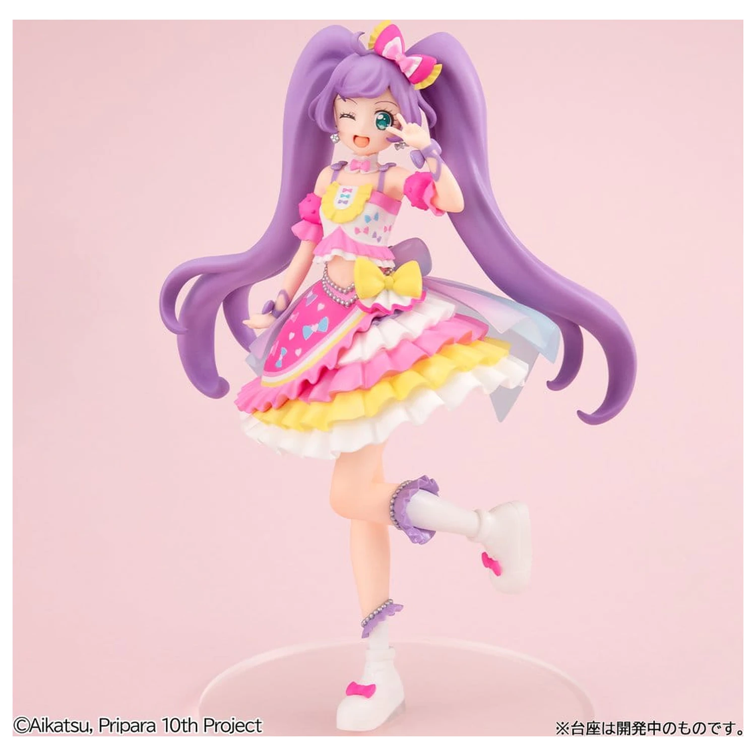 Aikatsu! × Pripara THE MOVIE Miraculous Meeting Lucrea Lite Laala Manaka PVC figura 18 cm termékfotó