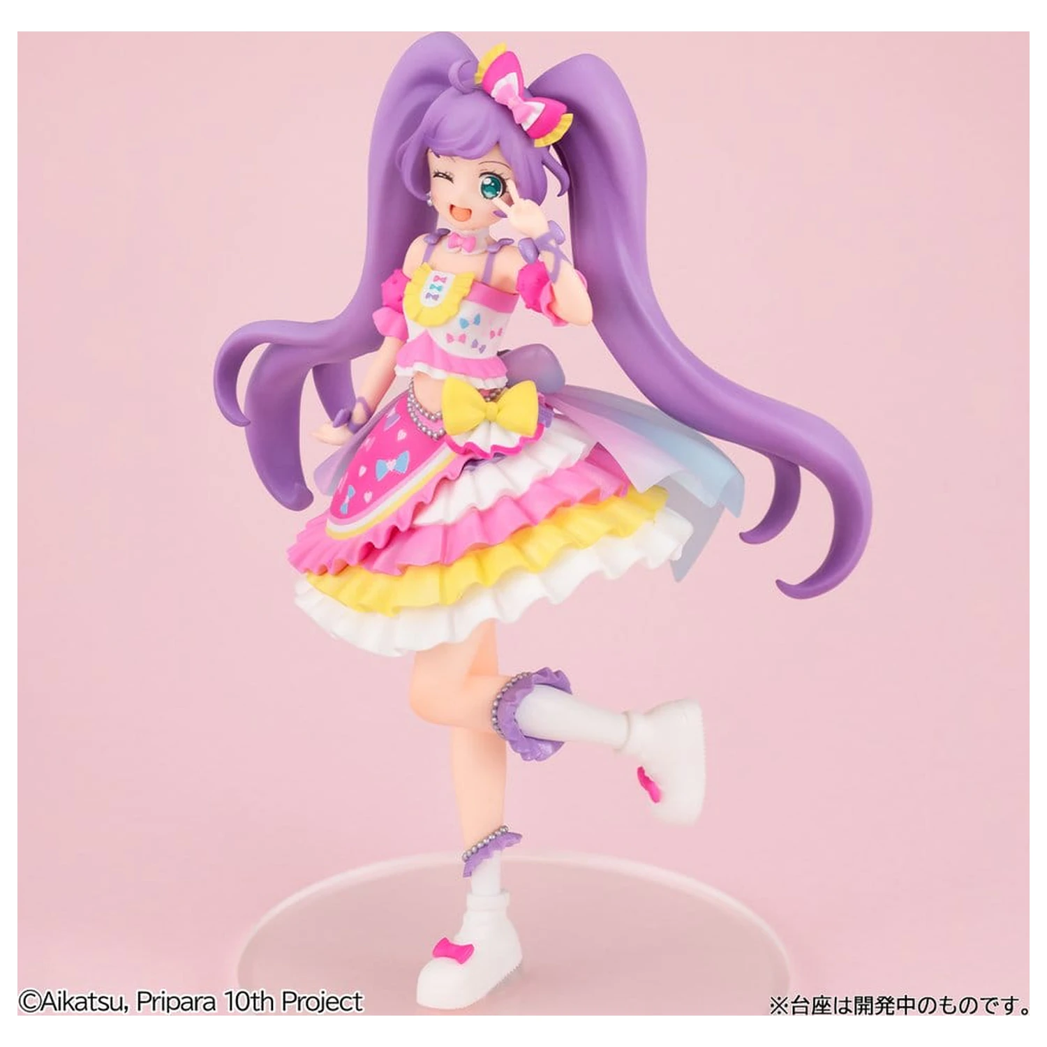 Aikatsu! × Pripara THE MOVIE Miraculous Meeting Lucrea Lite Laala Manaka PVC figura 18 cm termékfotó