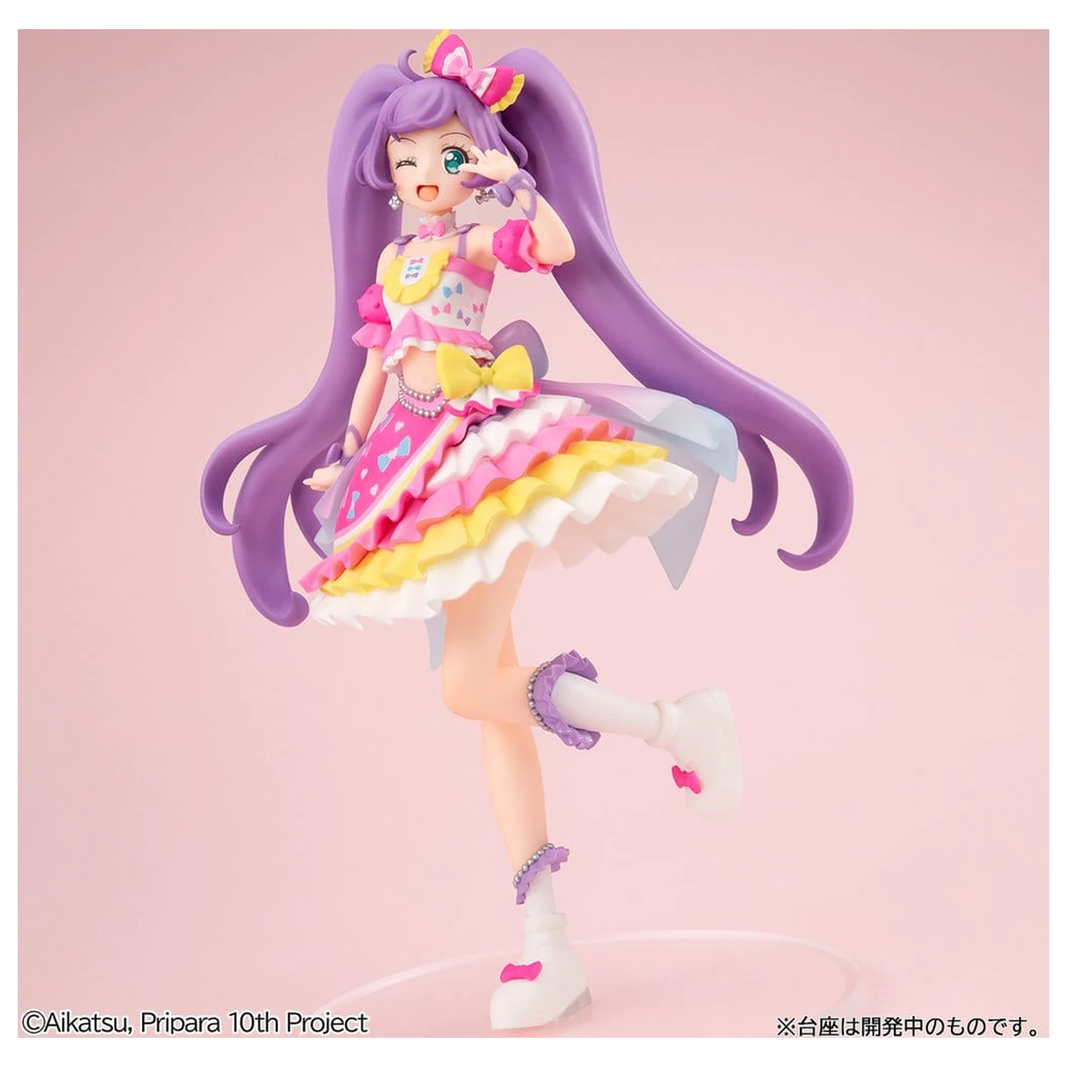 Aikatsu! × Pripara THE MOVIE Miraculous Meeting Lucrea Lite Laala Manaka PVC figura 18 cm termékfotó