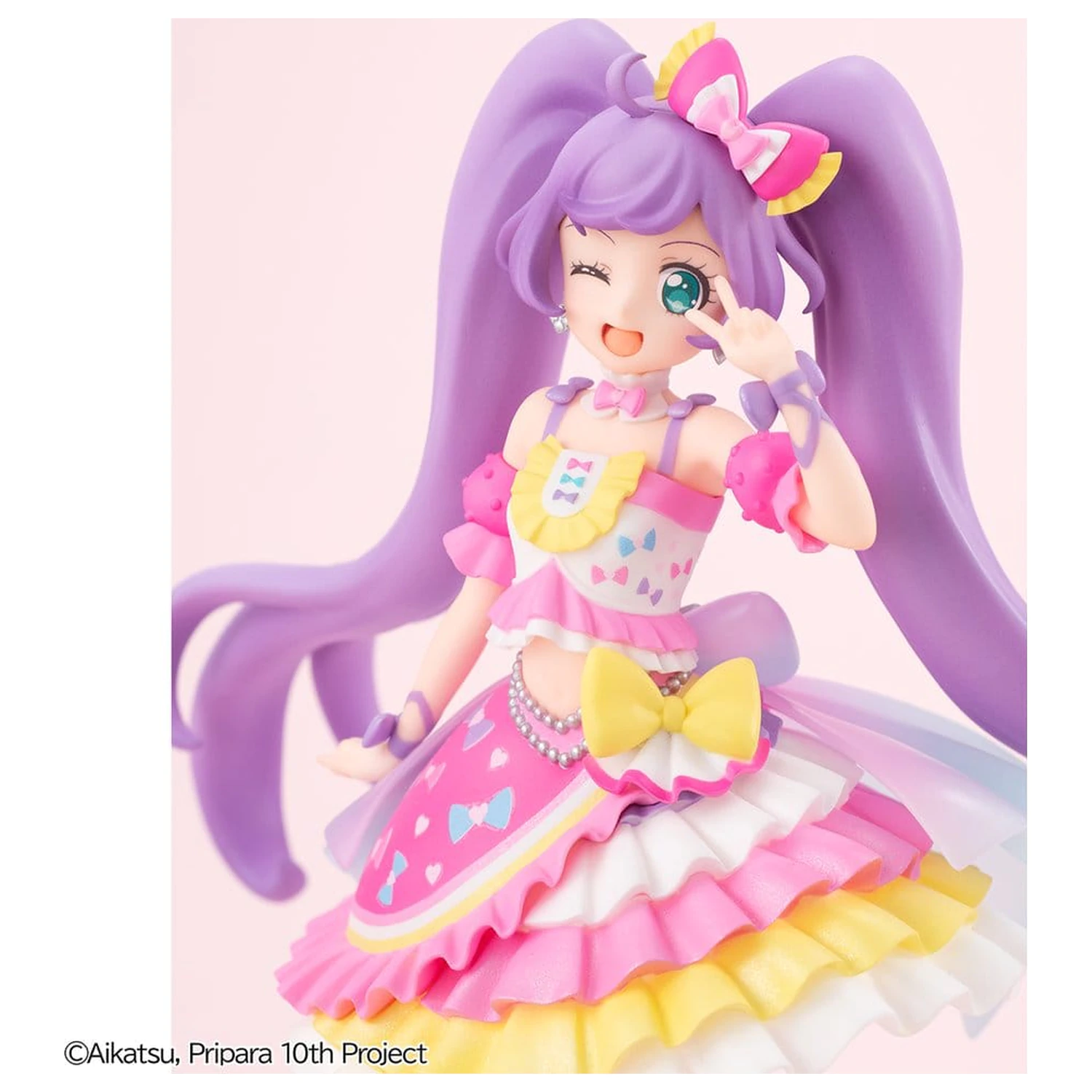 Aikatsu! × Pripara THE MOVIE Miraculous Meeting Lucrea Lite Laala Manaka PVC figura 18 cm termékfotó