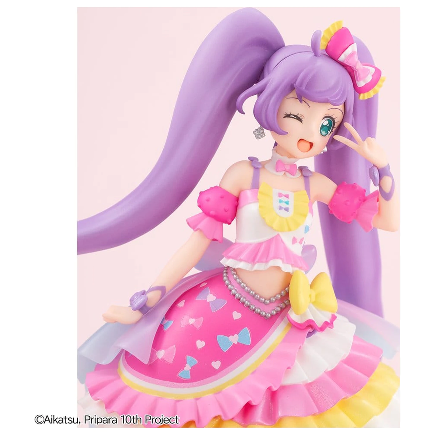 Aikatsu! × Pripara THE MOVIE Miraculous Meeting Lucrea Lite Laala Manaka PVC figura 18 cm termékfotó