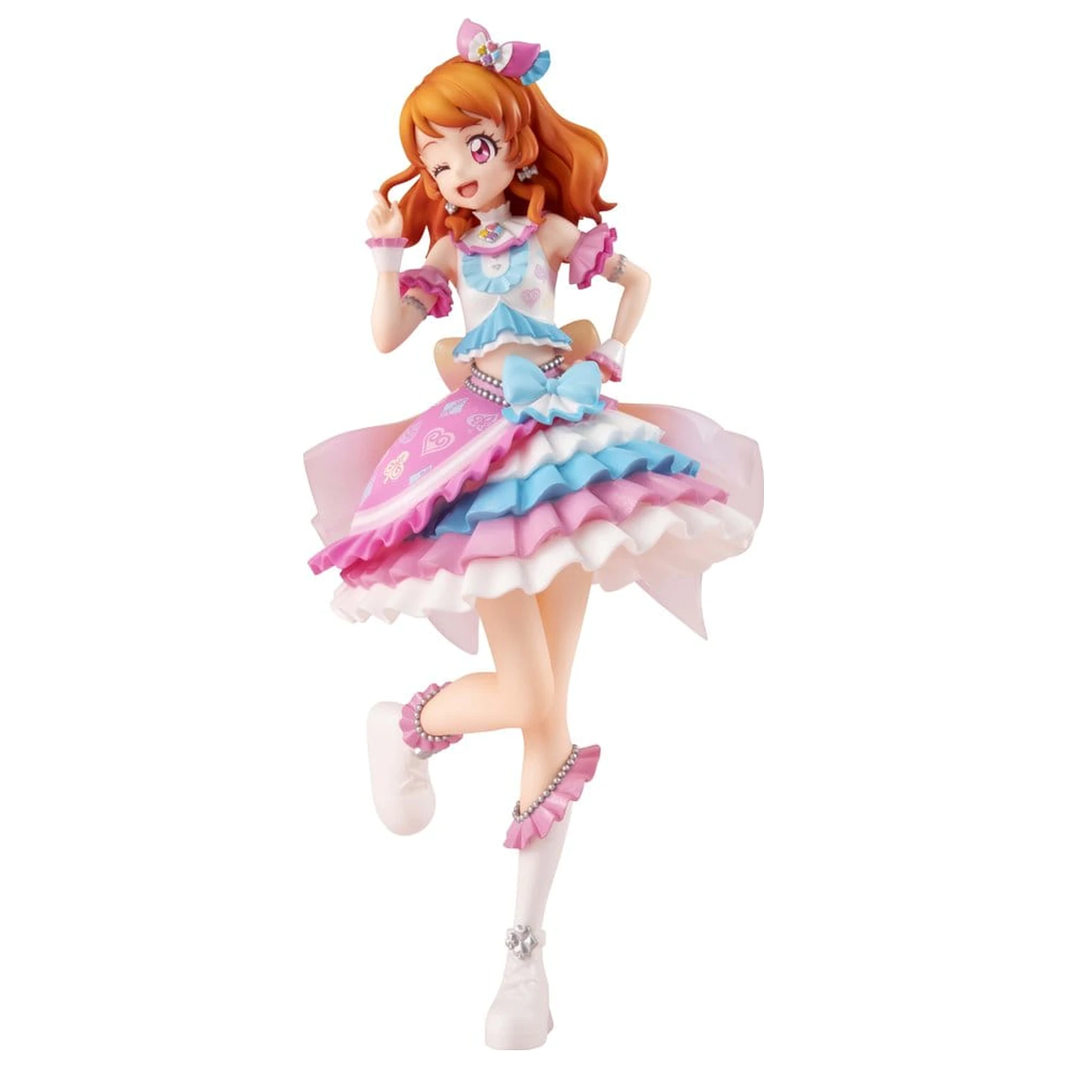  Aikatsu! x Pripara The Movie Miraculous Meeting Lucrea Lite Akari Ozora 1PVC szobor figura 8 cm      termékfotó