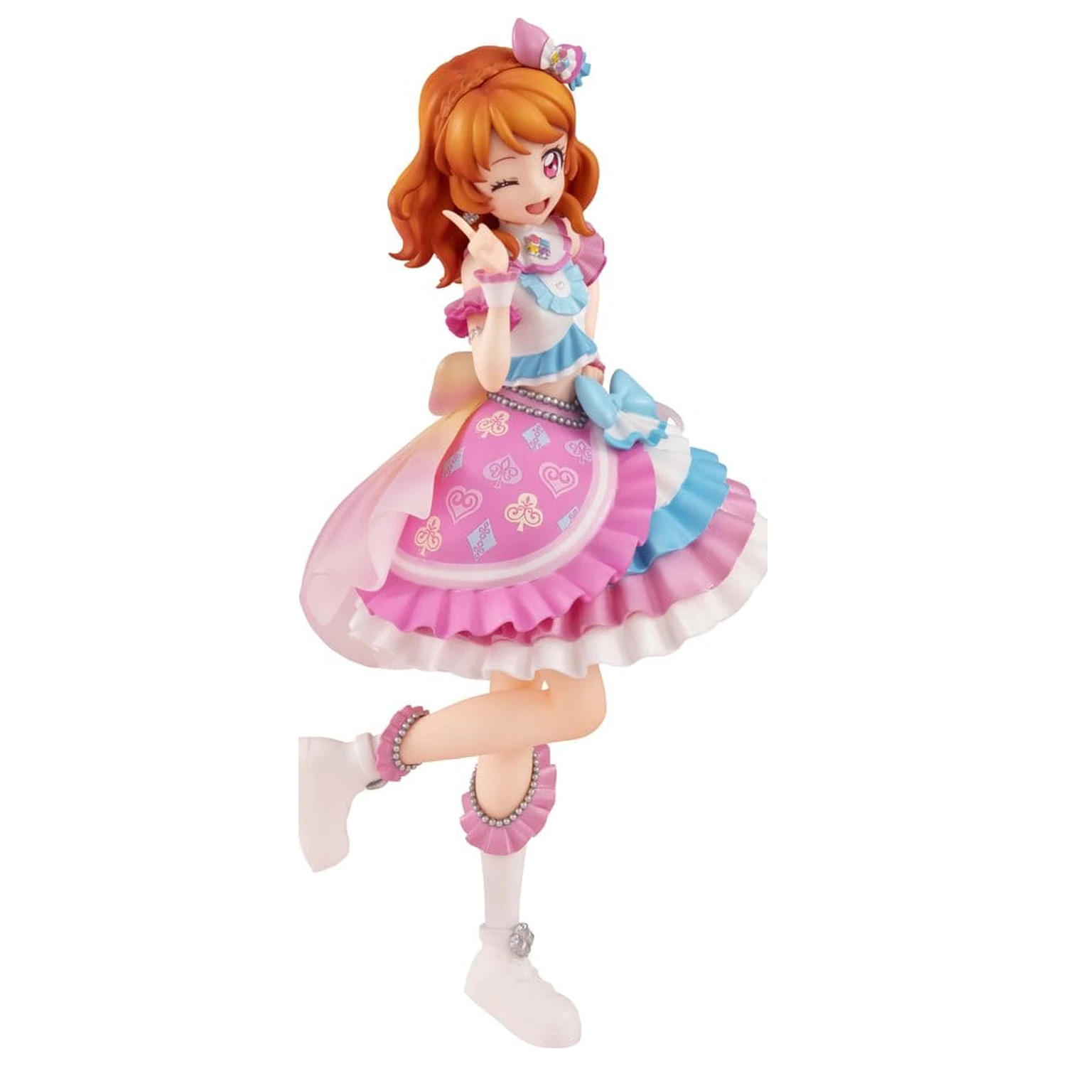  Aikatsu! x Pripara The Movie Miraculous Meeting Lucrea Lite Akari Ozora 1PVC szobor figura 8 cm      termékfotó
