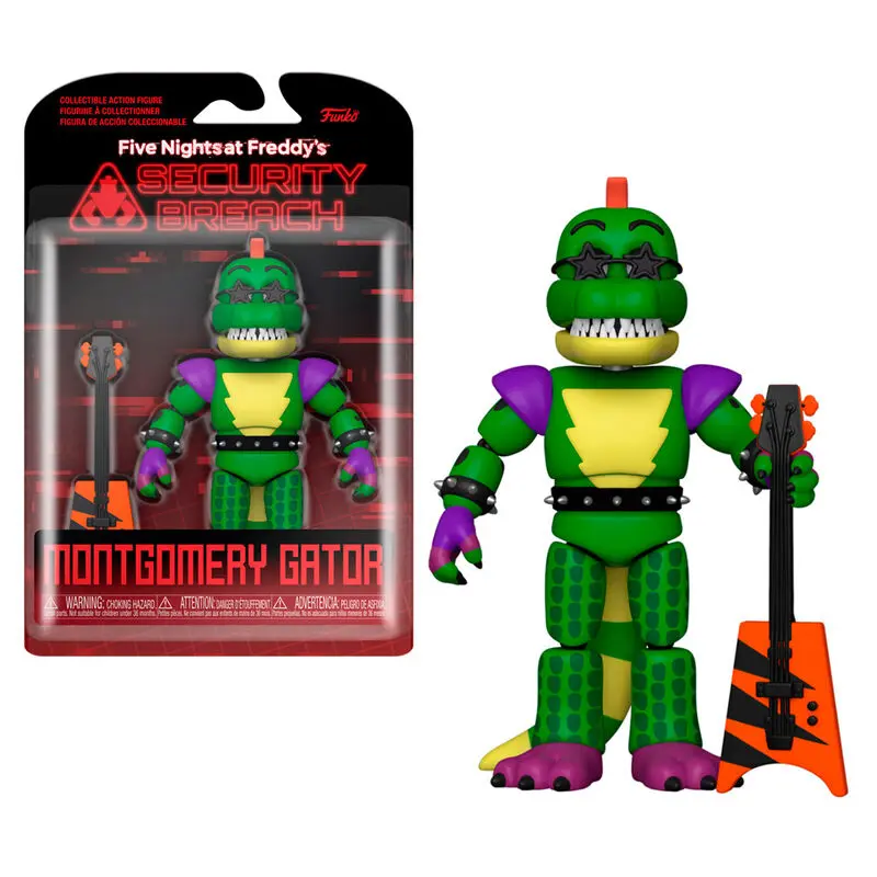 Five Nights at Freddys Security Breach Montgomery Gator figura termékfotó