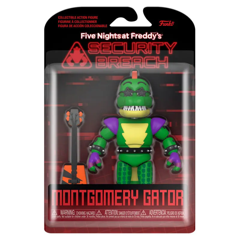 Five Nights at Freddys Security Breach Montgomery Gator figura termékfotó