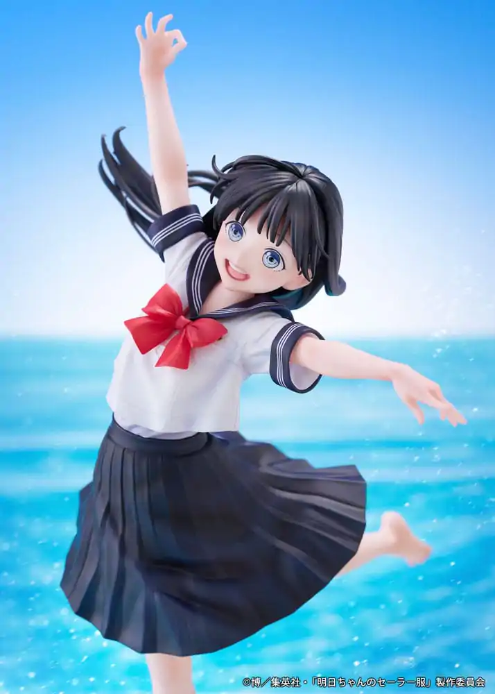 Akebi's Sailor Uniform 1/7 Komichi Akebi Summer uniform Ver. szobor figura 26 cm termékfotó