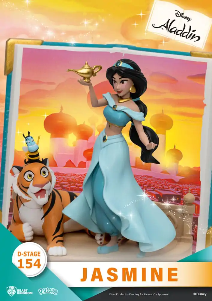 Aladdin Book Series D-Stage Jasmine PVC Diorama szobor figura 15 cm termékfotó