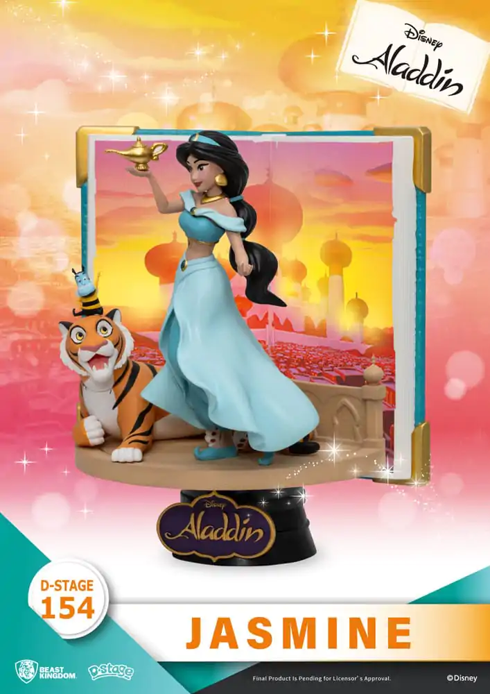 Aladdin Book Series D-Stage Jasmine PVC Diorama szobor figura 15 cm termékfotó