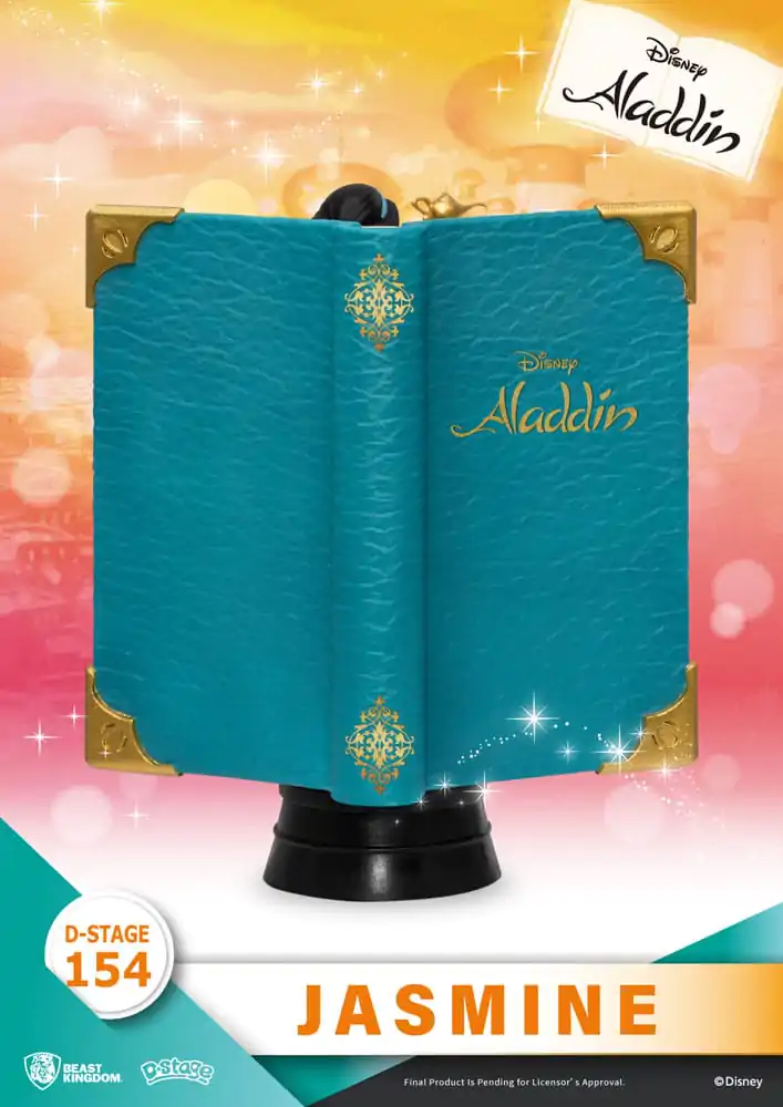 Aladdin Book Series D-Stage Jasmine PVC Diorama szobor figura 15 cm termékfotó