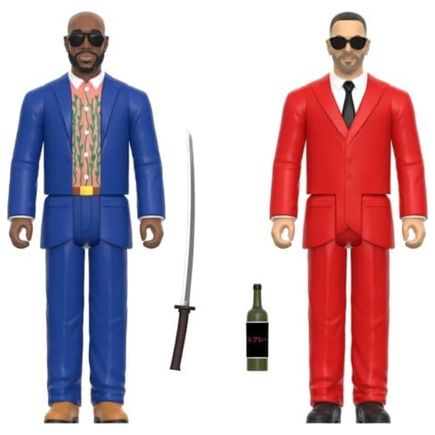 Alfredo ReAction Action 2 db-os figura csomag Wave 01 Freddie Gibbs and The Alchemist 10 cm termékfotó