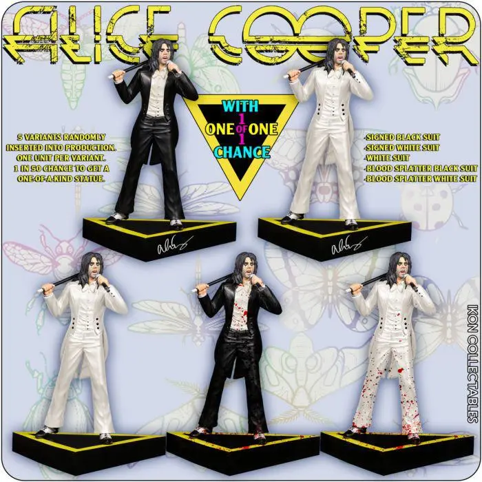 Alice Cooper 1/6 Welcome To My Nightmare Limitált kiadás szobor figura 34 cm termékfotó