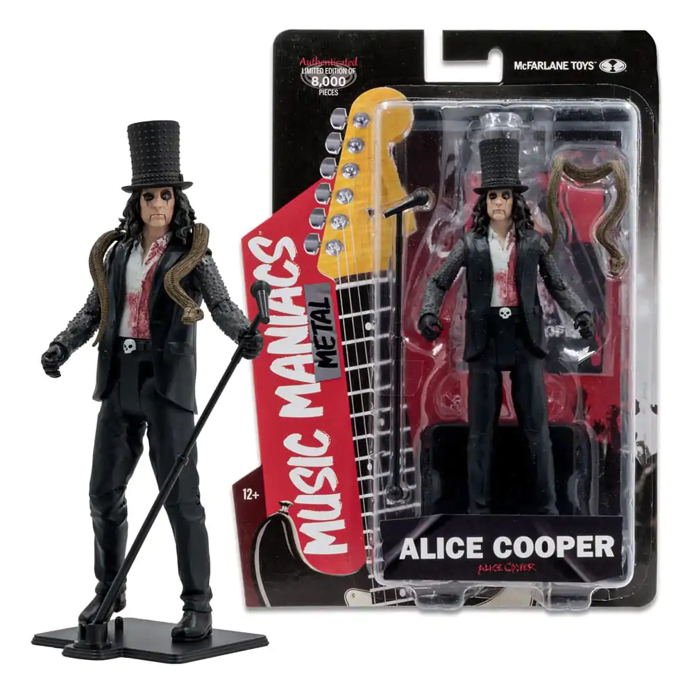 Alice Cooper Metal Music Maniacs Alice Cooper akciófigura 15 cm termékfotó