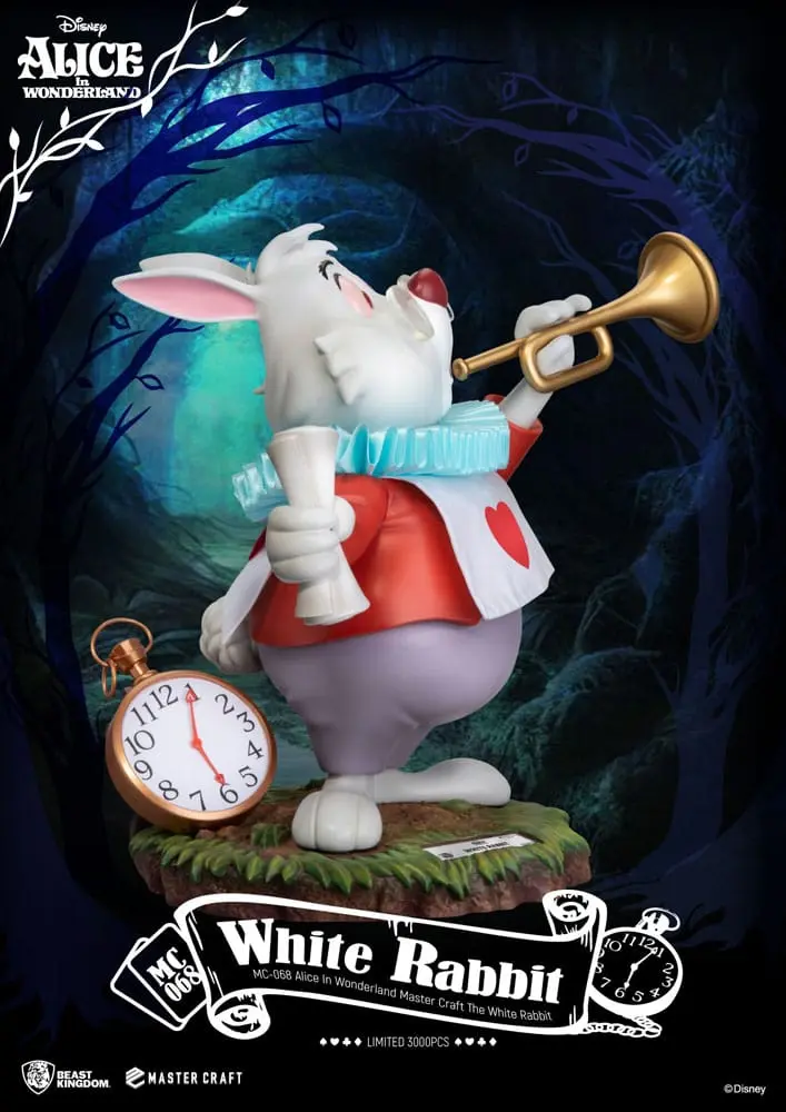 Alice Csodaországban Master Craft The White Rabbit szobor figura 36 cm termékfotó