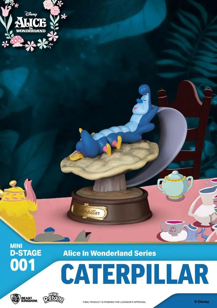 Alice Csodaországban Mini Diorama Stage szobor figura csomag 6db-os 10 cm termékfotó
