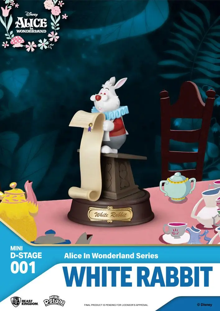 Alice Csodaországban Mini Diorama Stage szobor figura csomag 6db-os 10 cm termékfotó