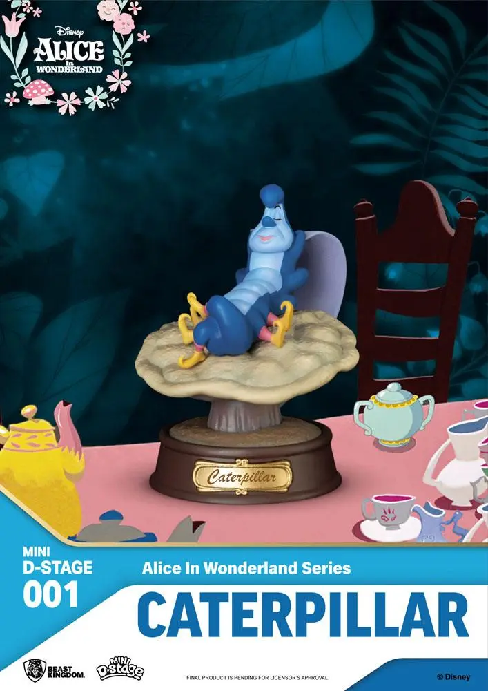Alice Csodaországban Mini Diorama Stage szobor figura csomag 6db-os 10 cm termékfotó
