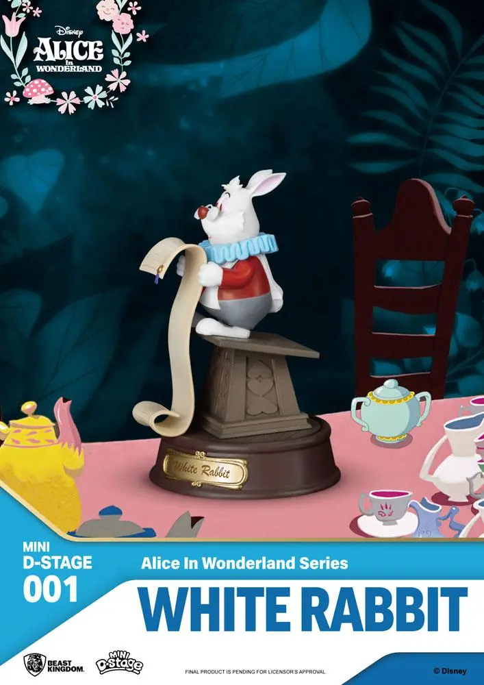 Alice Csodaországban Mini Diorama Stage szobor figura csomag 6db-os 10 cm termékfotó