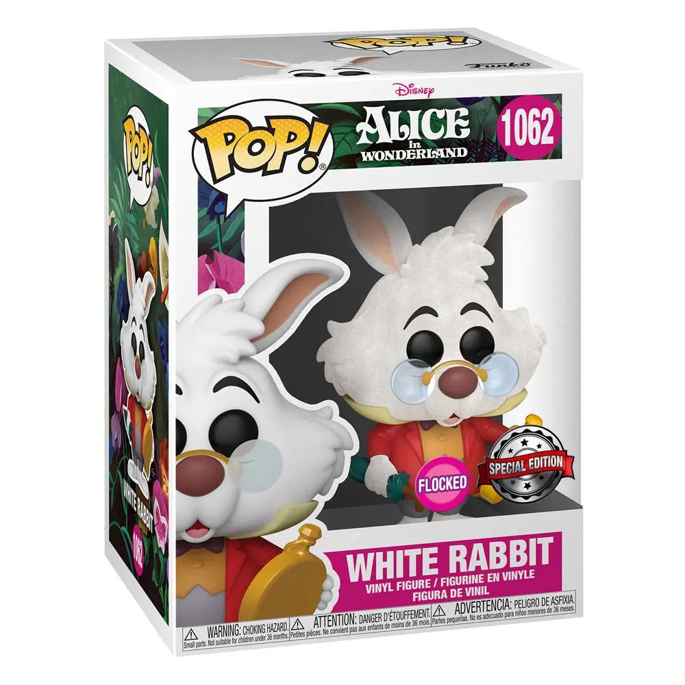 Alice Csodaországban POP! &amp; Tee Box White Rabbit figura és póló csomag termékfotó