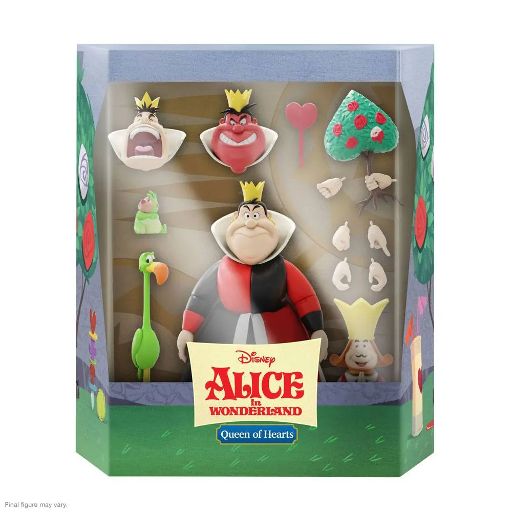 Alice in Wonderland Disney Ultimates Queen of Hearts akciófigura 18 cm termékfotó