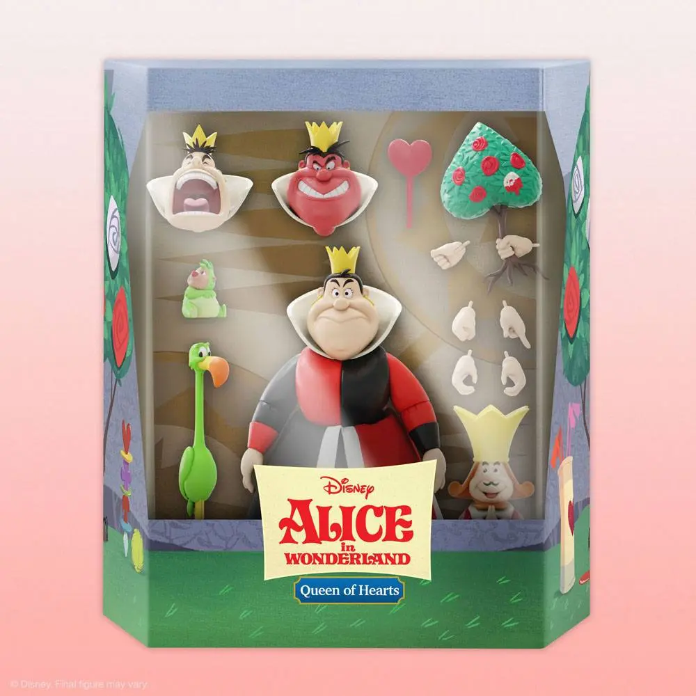 Alice in Wonderland Disney Ultimates Queen of Hearts akciófigura 18 cm termékfotó
