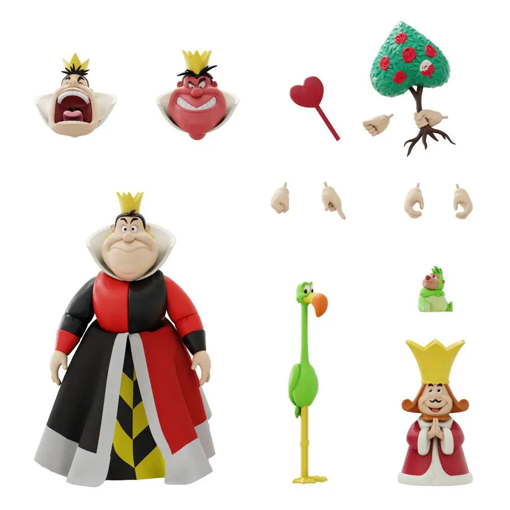Alice in Wonderland Disney Ultimates Queen of Hearts akciófigura 18 cm termékfotó