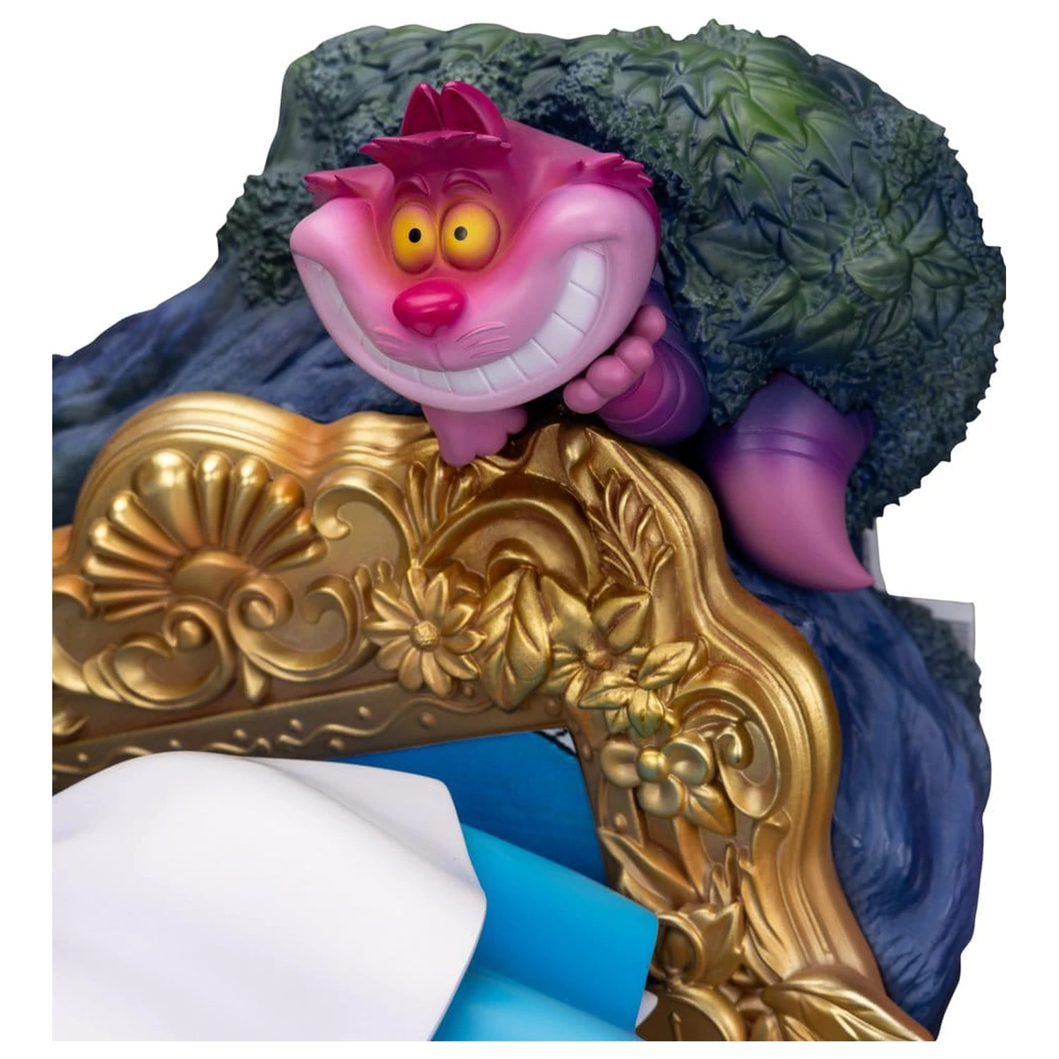 Alice in Wonderland Master Craft Alice & The Cheshire Cat szobor figura 40 cm termékfotó