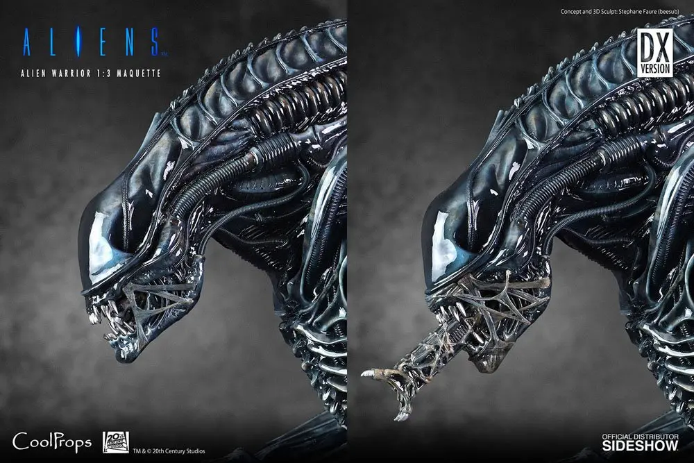 Alien 1/3 Alien Warrior Deluxe szobor figura 74 cm termékfotó