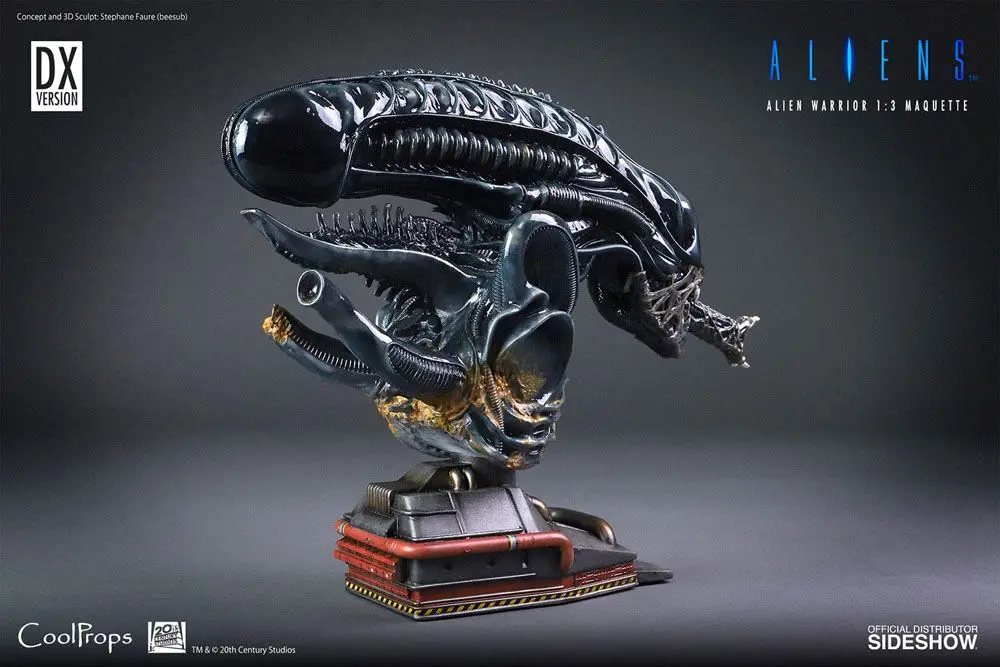 Alien 1/3 Alien Warrior Deluxe szobor figura 74 cm termékfotó