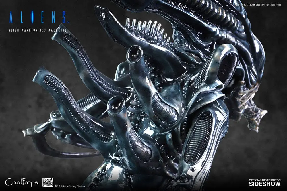 Alien 1/3 Alien Warrior Deluxe szobor figura 74 cm termékfotó