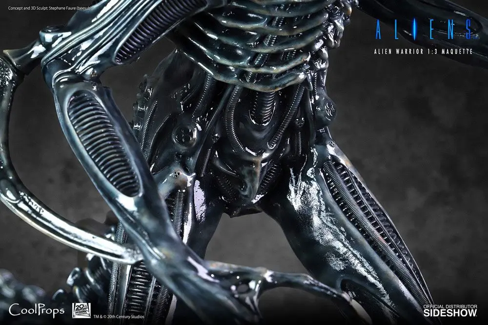 Alien 1/3 Alien Warrior Deluxe szobor figura 74 cm termékfotó