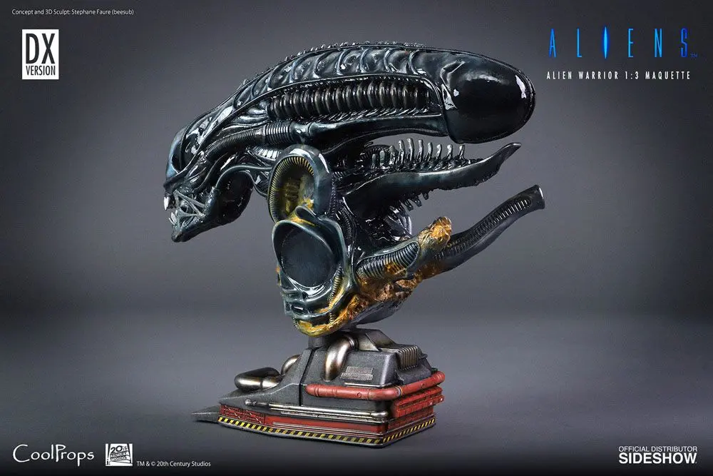 Alien 1/3 Alien Warrior Deluxe szobor figura 74 cm termékfotó