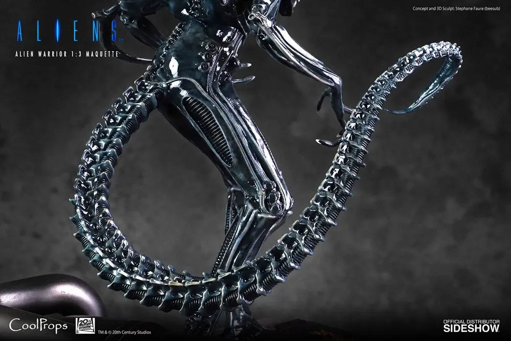 Alien 1/3 Alien Warrior Deluxe szobor figura 74 cm termékfotó