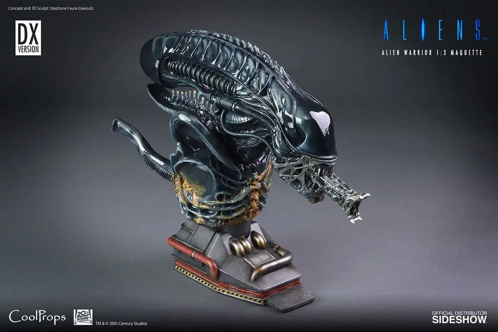 Alien 1/3 Alien Warrior Deluxe szobor figura 74 cm termékfotó