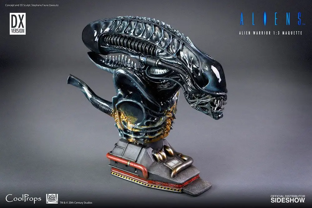 Alien 1/3 Alien Warrior Deluxe szobor figura 74 cm termékfotó