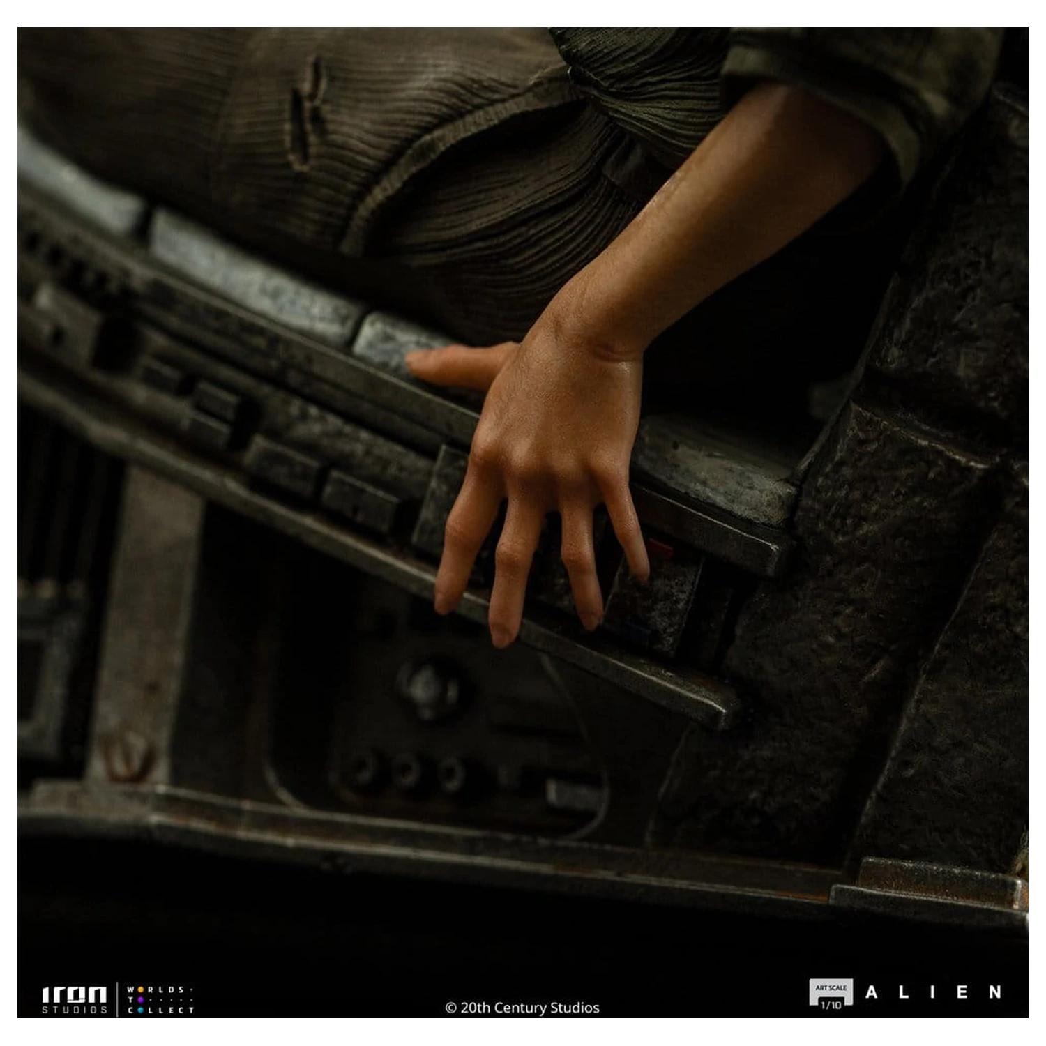 Alien 3 Art Scale 1/10 Ellen Ripley and Dog Alien szobor figura 23 cm termékfotó