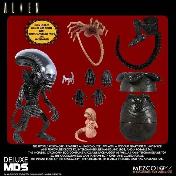 Alien Deluxe MDS Alien figura 18cm termékfotó