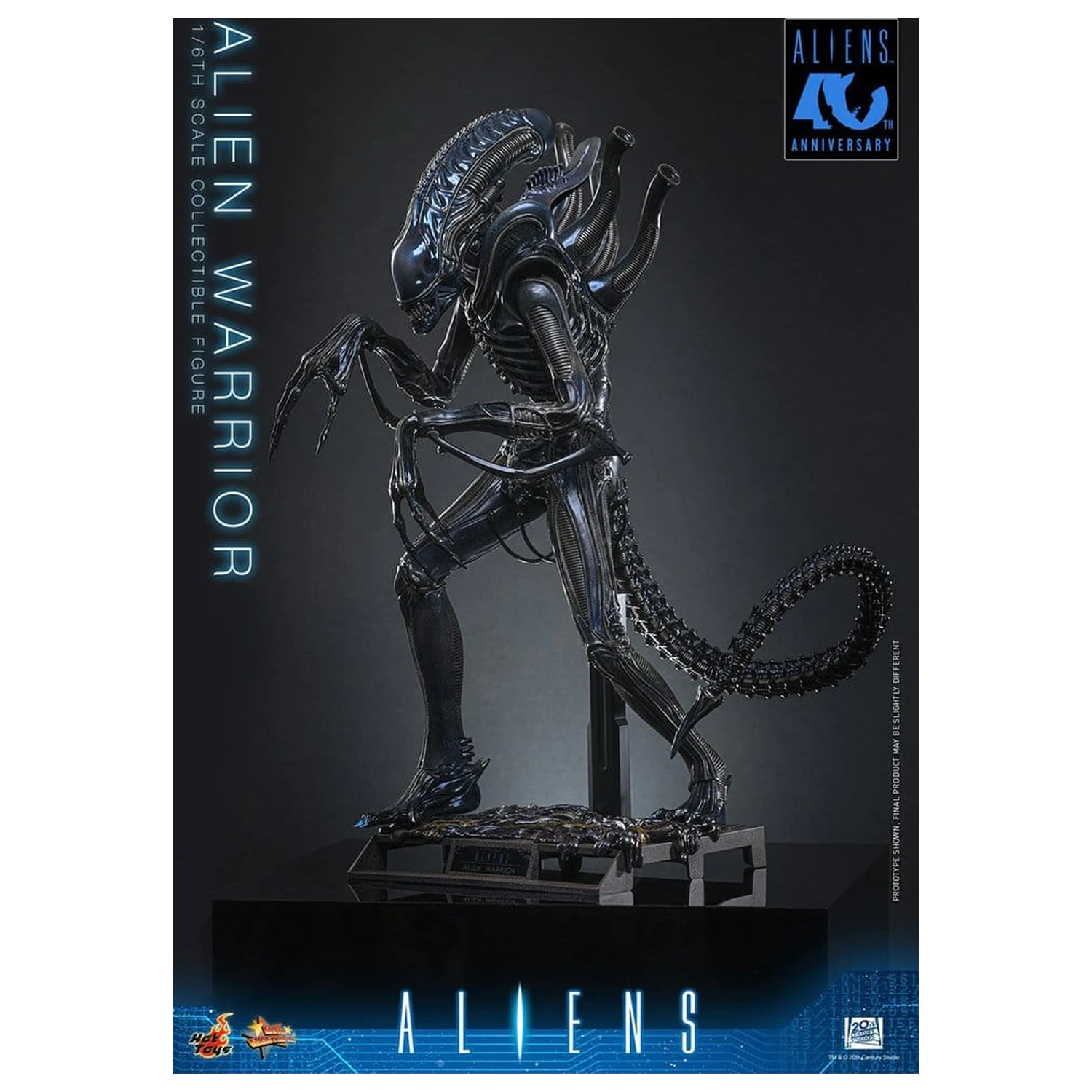 Alien Movie Masterpiece 1/6 Alien Warrior akciófigura 39 cm termékfotó
